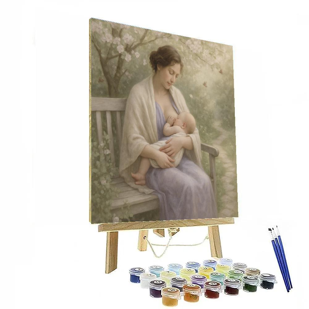 Quiet Garden Nursing Paint by numbers art