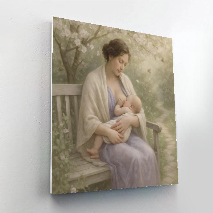 Quiet Garden Nursing Paint by numbers art