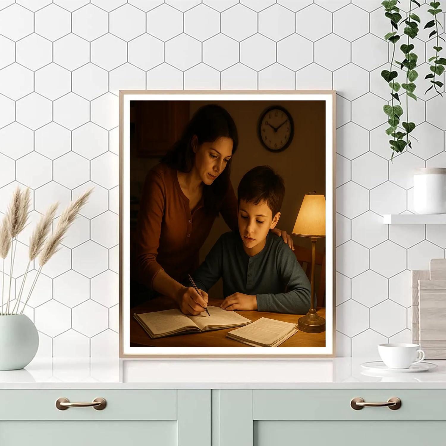 Homework Help Evening Light DIY paint by numbers