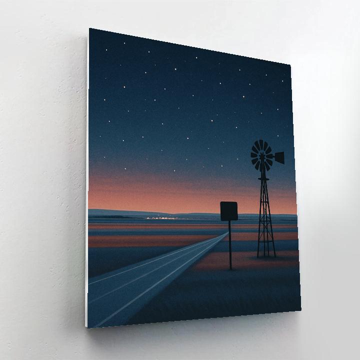 USA Starfield Horizon Paint by numbers art