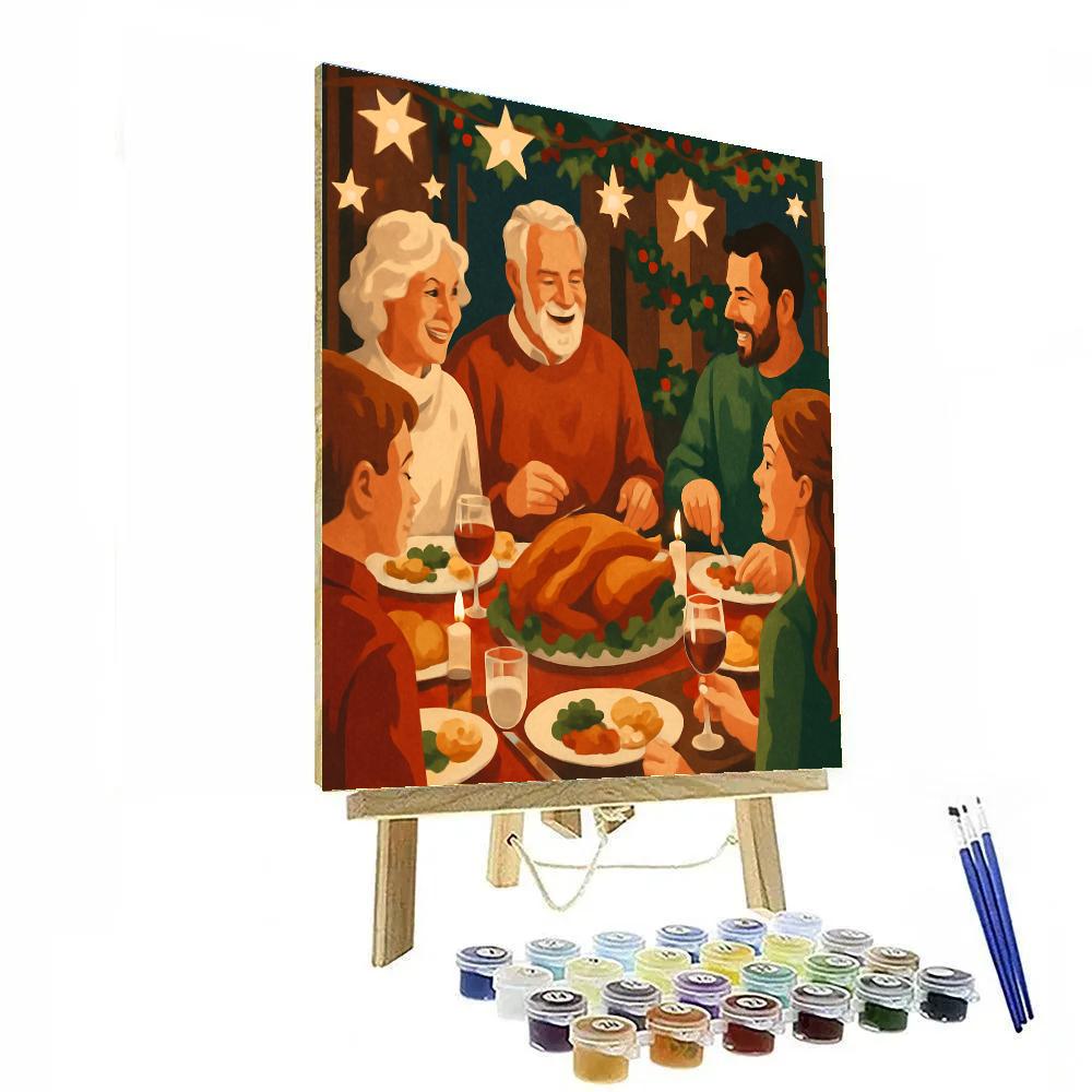 Starry Night Feast Paint by numbers kits