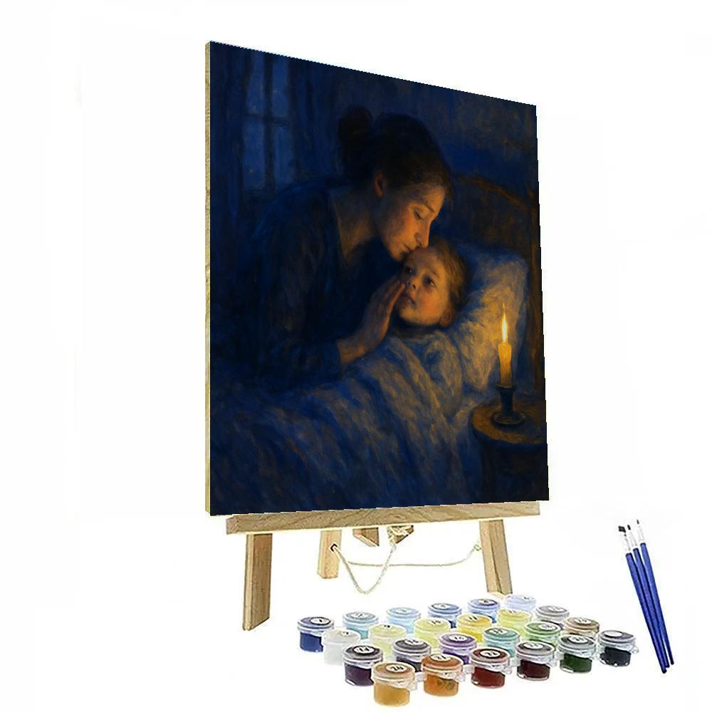 Timeless Bedtime Whisper Numbered painting kits