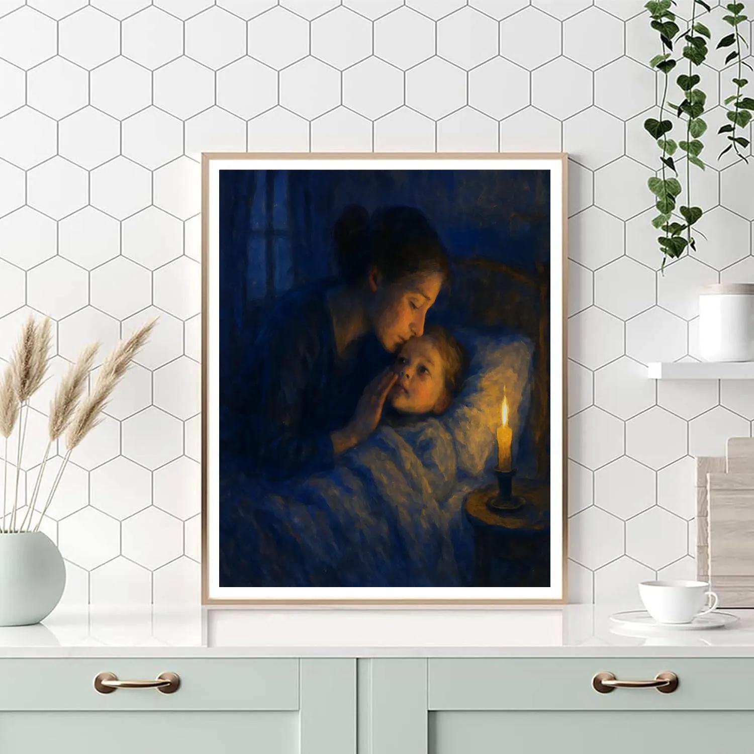 Timeless Bedtime Whisper Numbered painting kits