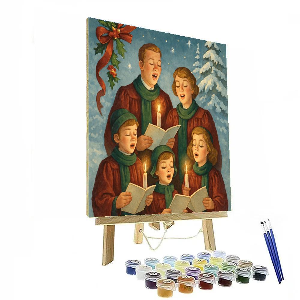 Silent Night Harmony paint by color