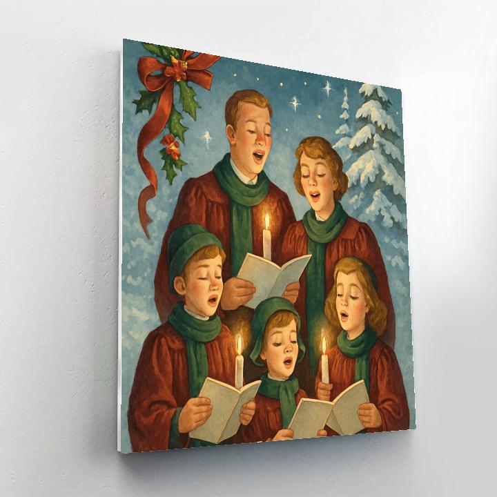 Silent Night Harmony paint by color