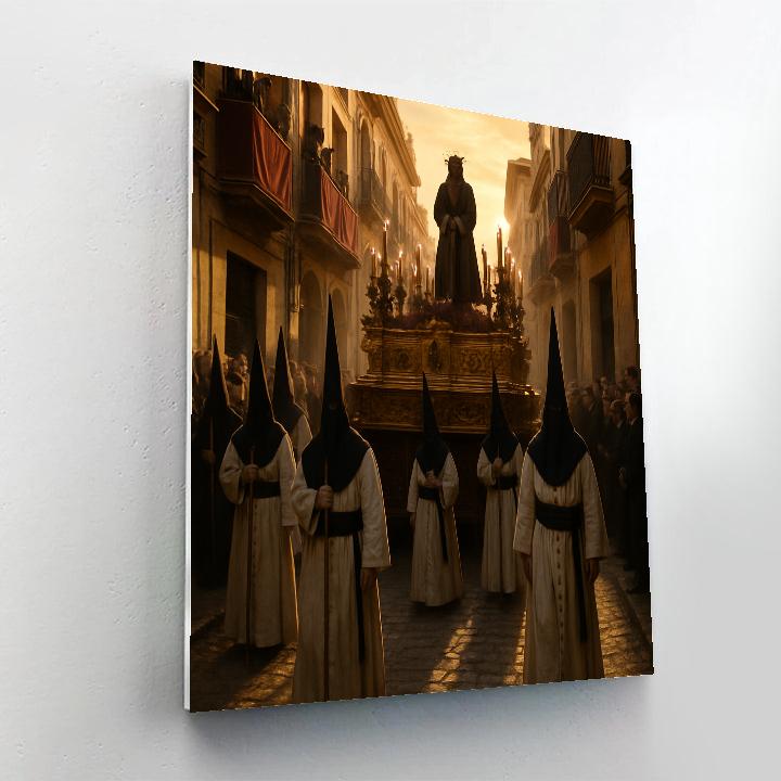 Semana Santa Religious Procession In Spain Paint by numbers kits