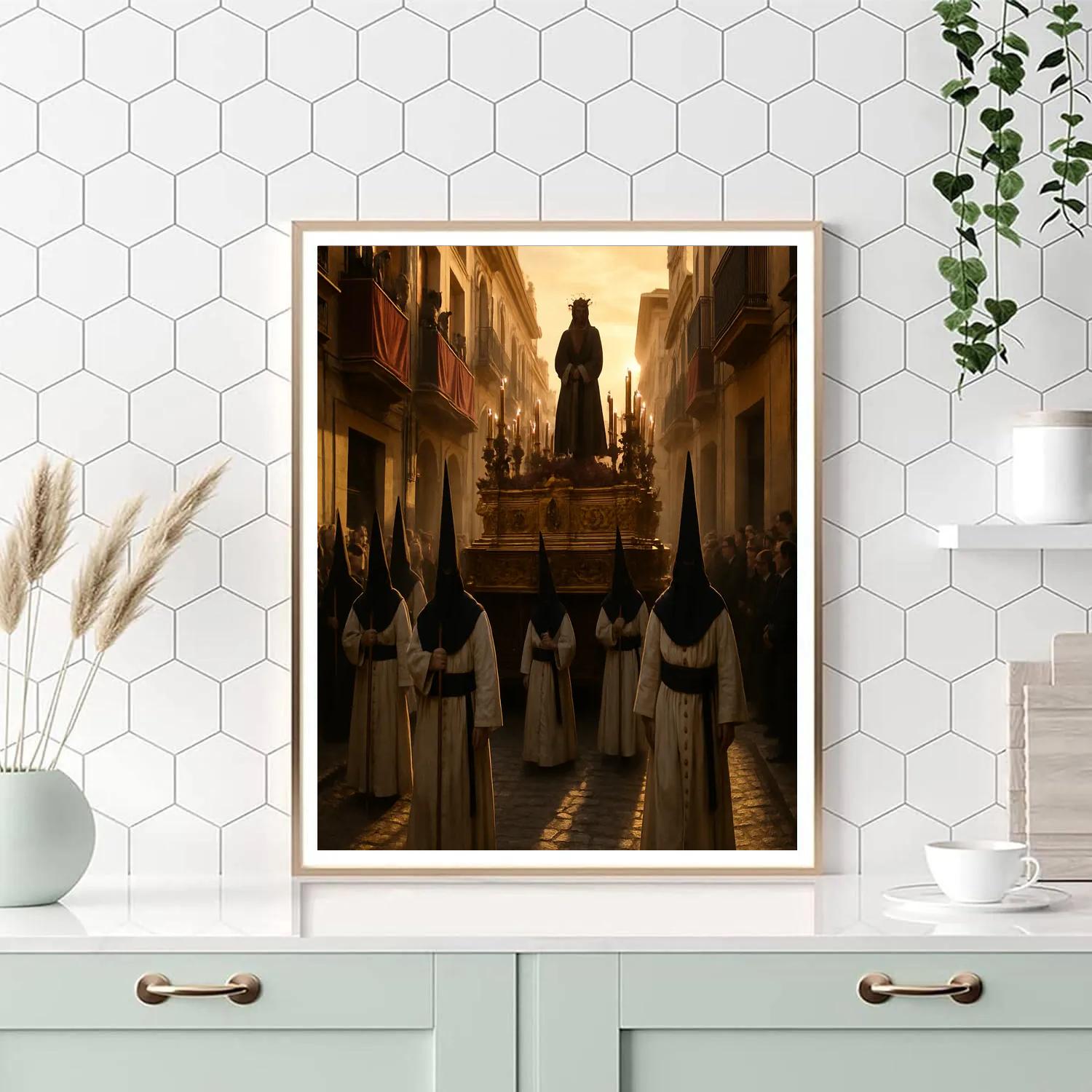 Semana Santa Religious Procession In Spain Paint by numbers kits