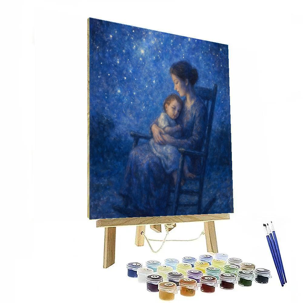 Lullaby Under A Starry Sky Paint by numbers kits