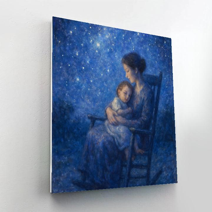Lullaby Under A Starry Sky Paint by numbers kits