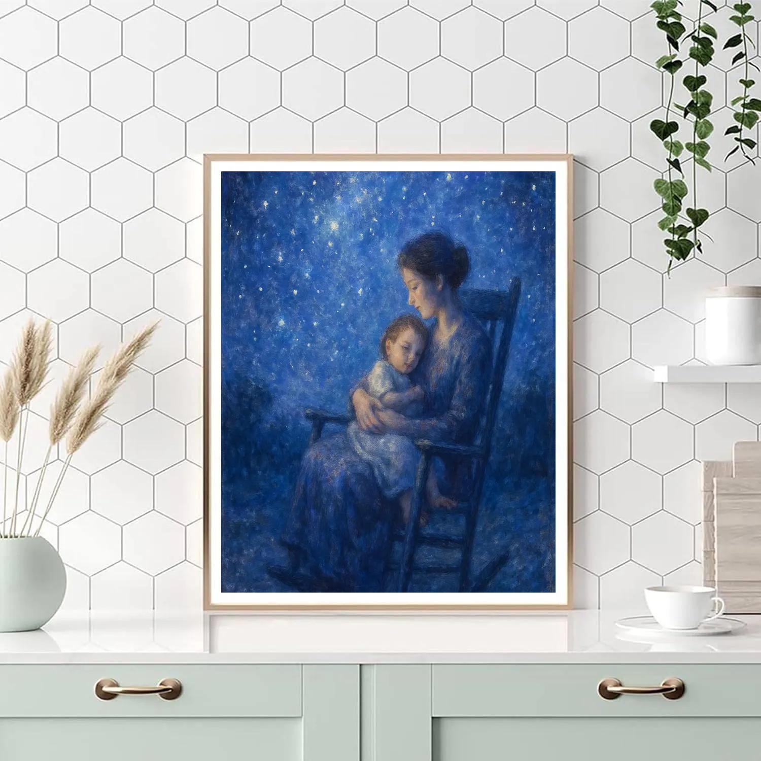 Lullaby Under A Starry Sky Paint by numbers kits