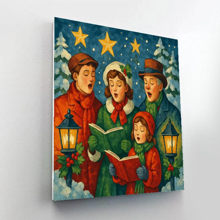 Twilight Starry Celebration paint by color