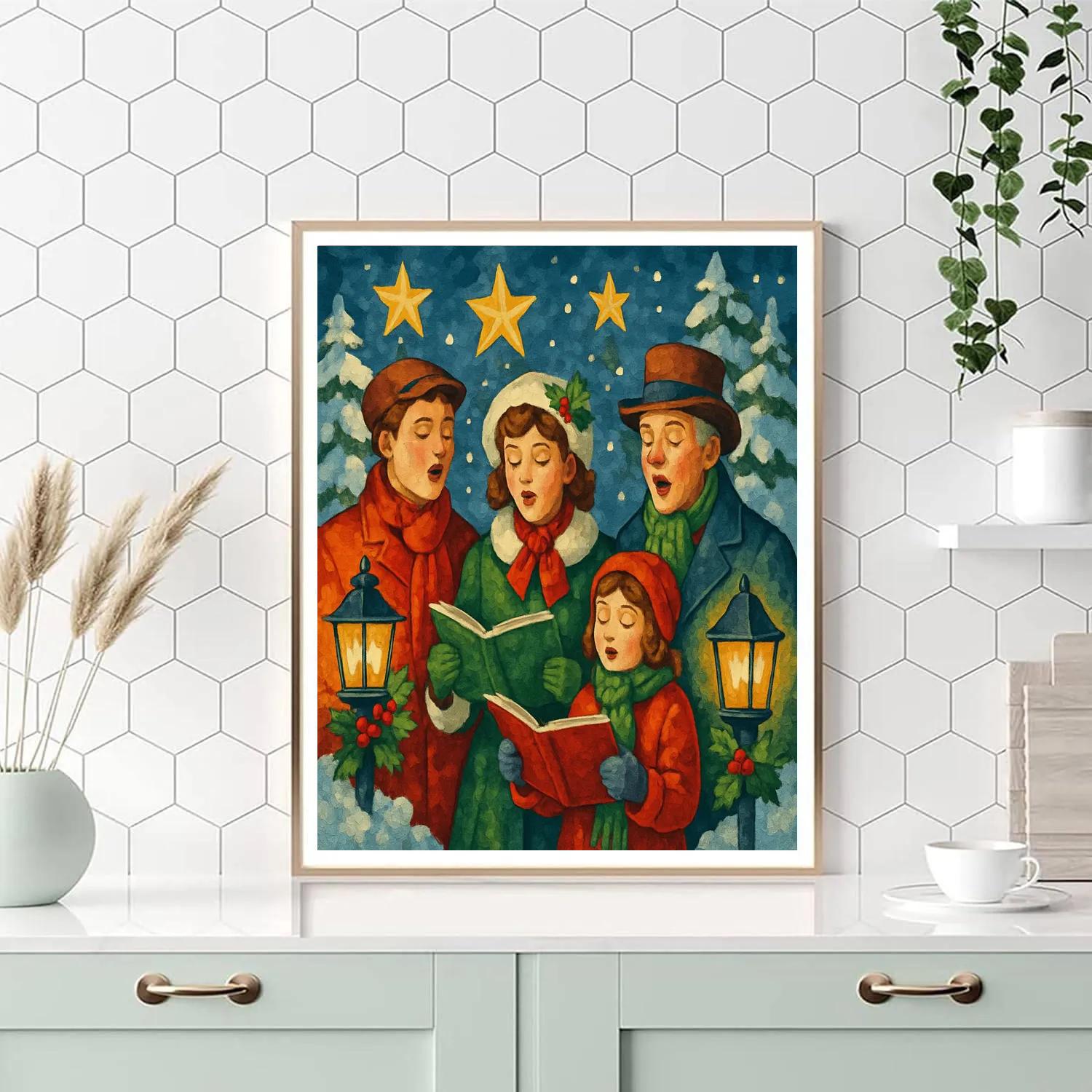 Twilight Starry Celebration paint by color