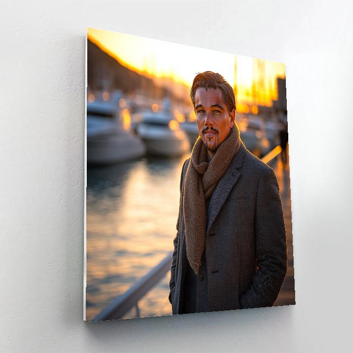 Leonardo DiCaprio: Navigating The Horizon Beyond Screened Dreams paint by color