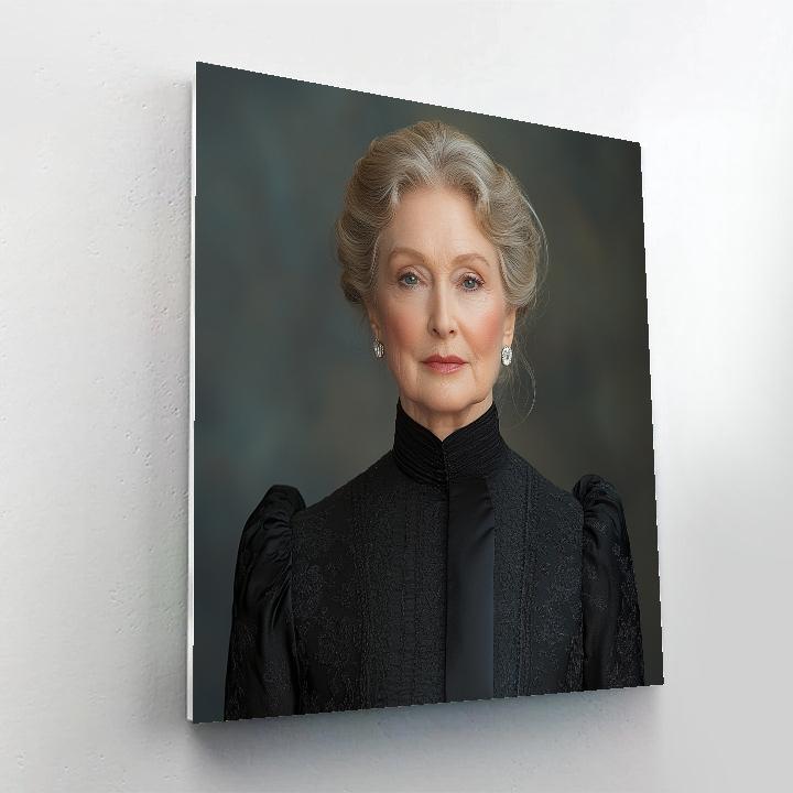 Meryl Streep: The Chameleon Of Quiet Brilliance painting number kit