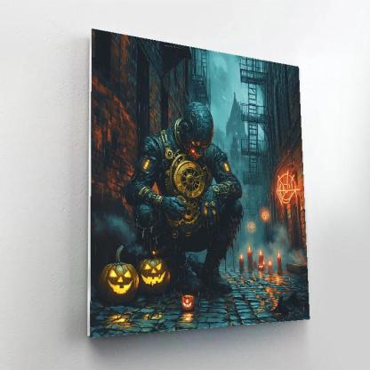 Clockwork Ghoul Of Hollow Alley Paint by numbers kits