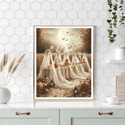 Harvest Moon Tea With Bone Brides Painting by numbers kit