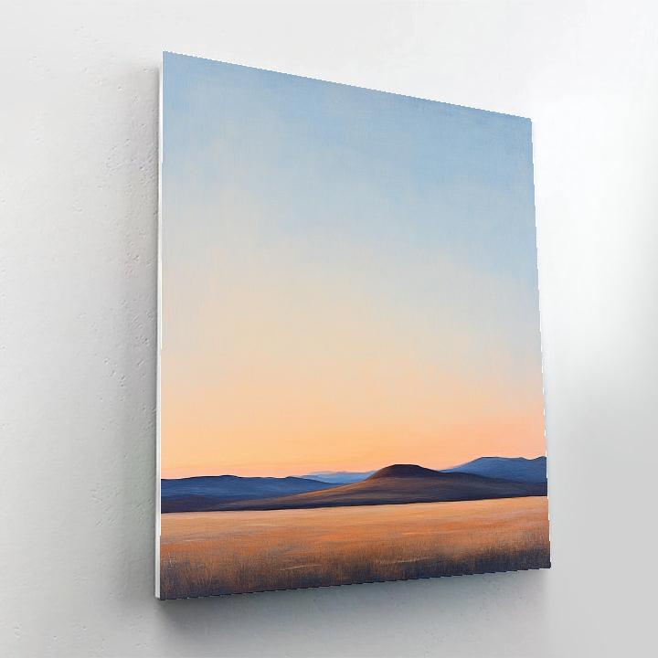 Georgia OKeeffe Inspired Desert Skies Paint by numbers kits