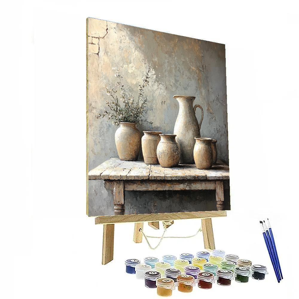 Diego Velázquez Inspired Earthenware At Dusk Paint by numbers kits