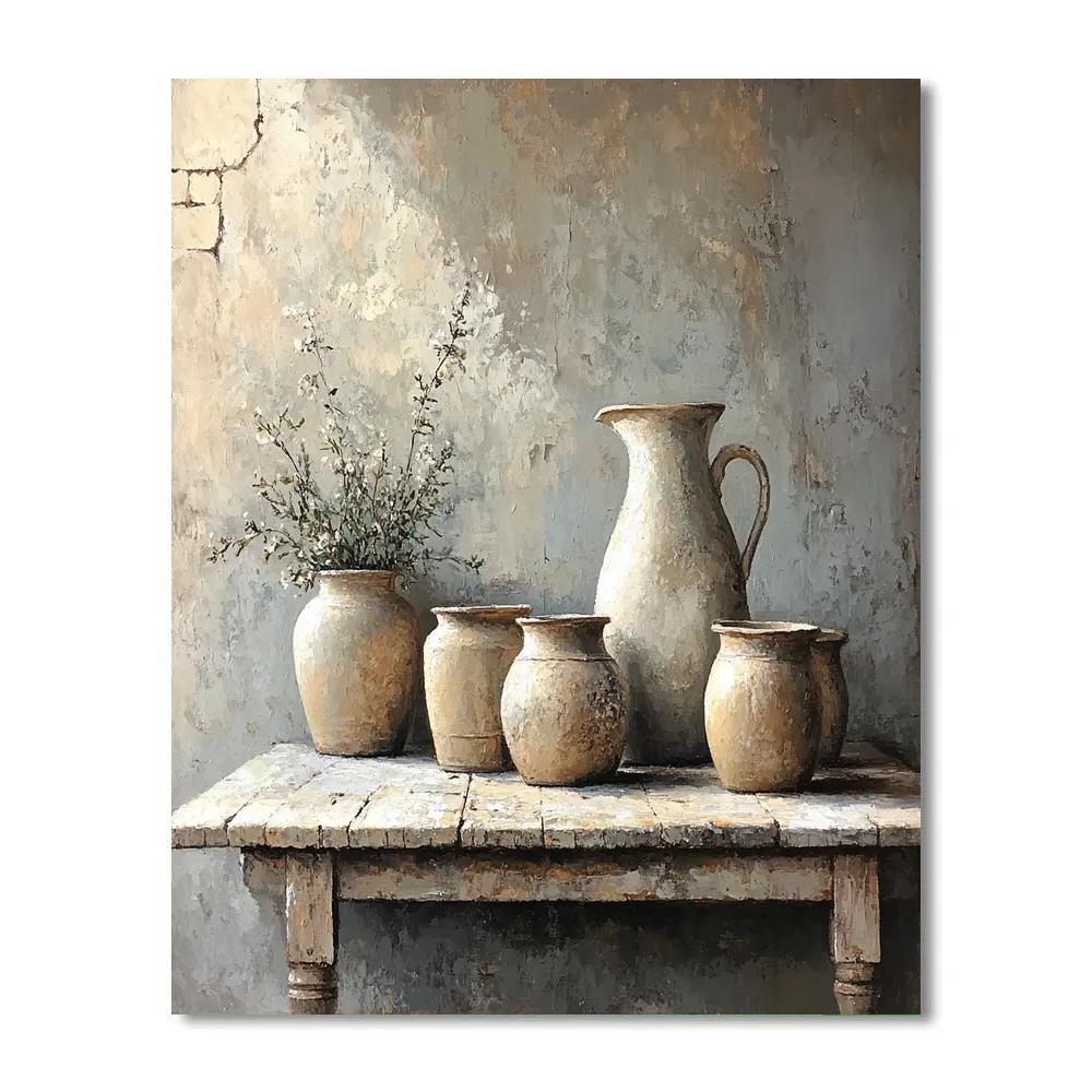 Diego Velázquez Inspired Earthenware At Dusk Paint by numbers kits