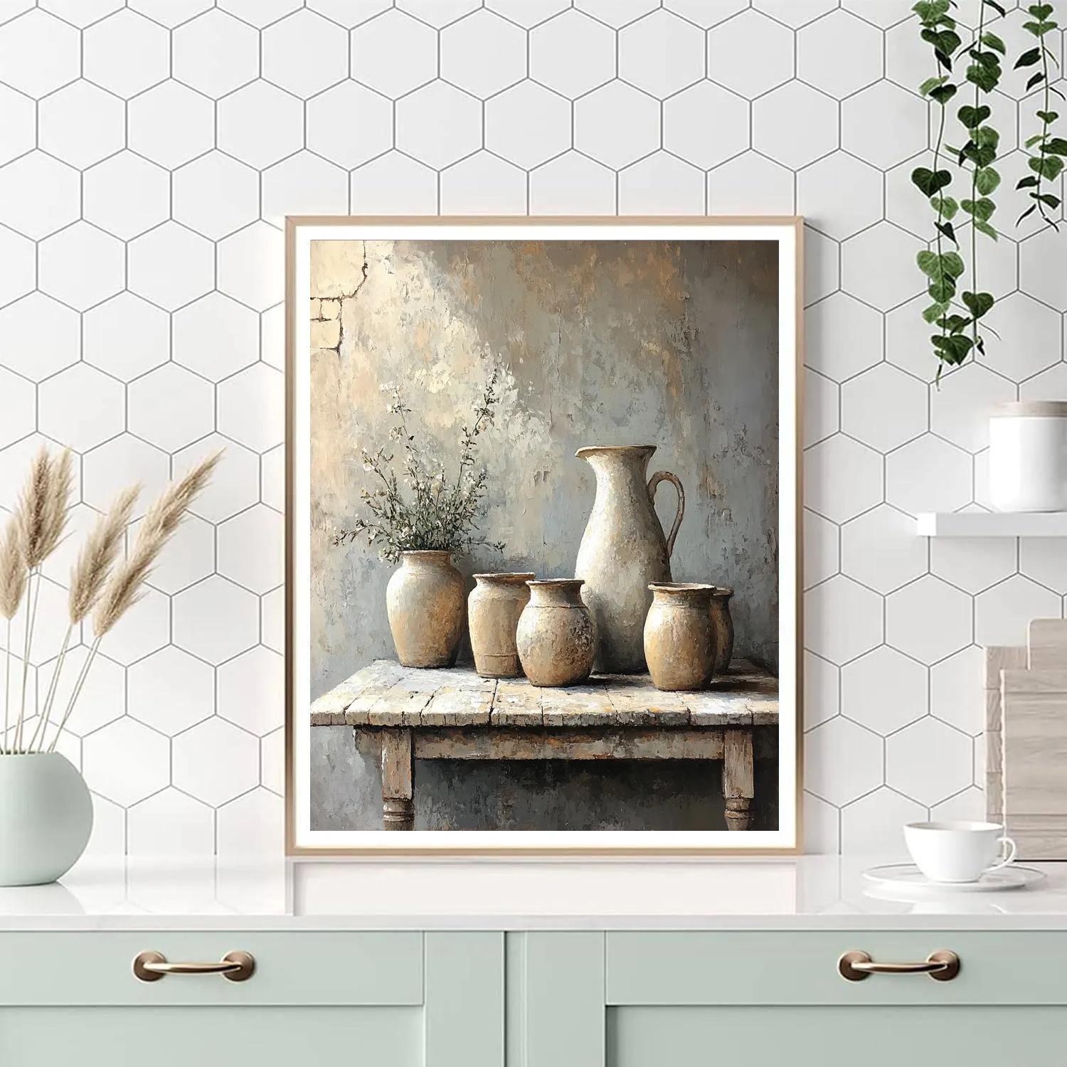 Diego Velázquez Inspired Earthenware At Dusk Paint by numbers kits