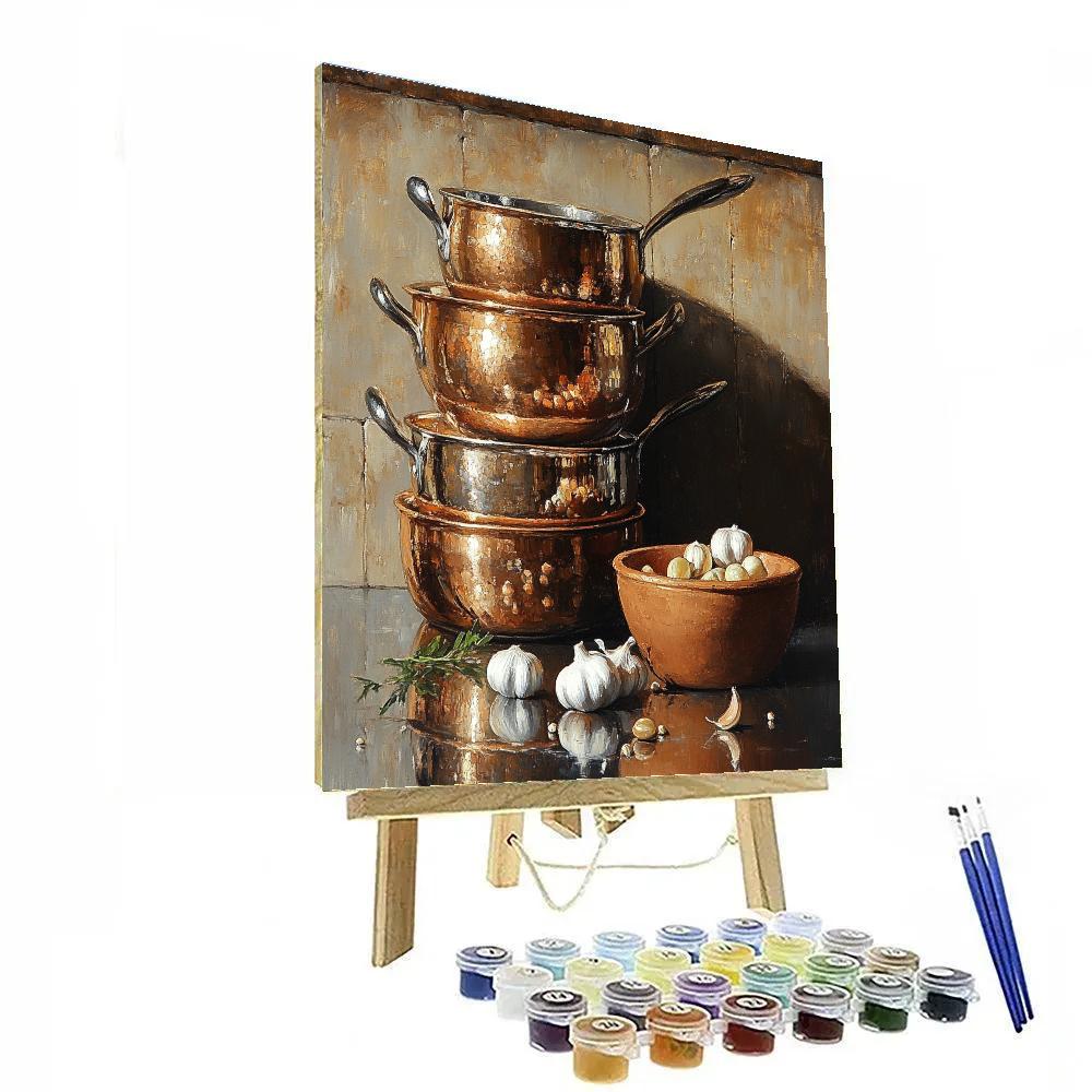 Diego Velázquez Inspired Copper And Ceramic Chorus Paint by numbers kits