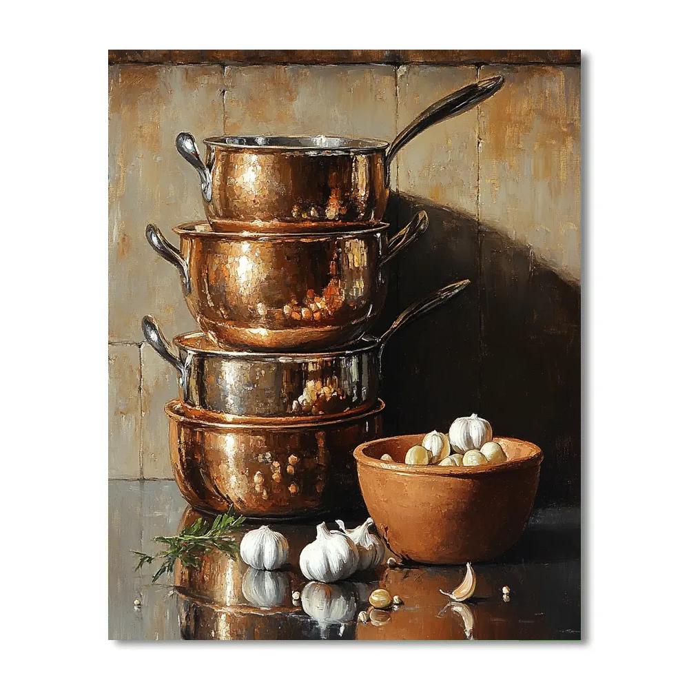 Diego Velázquez Inspired Copper And Ceramic Chorus Paint by numbers kits