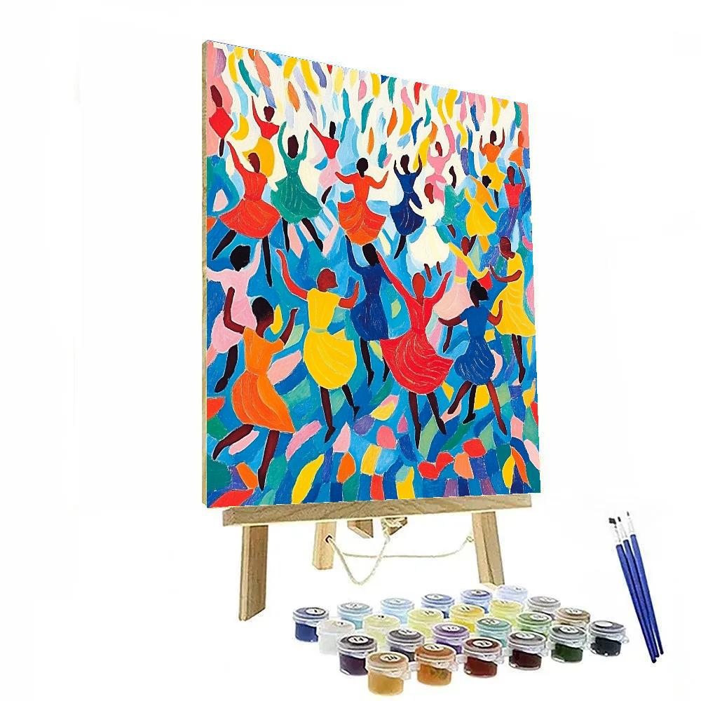 Henri Matisse Inspired Festive Dance Numbered painting kits