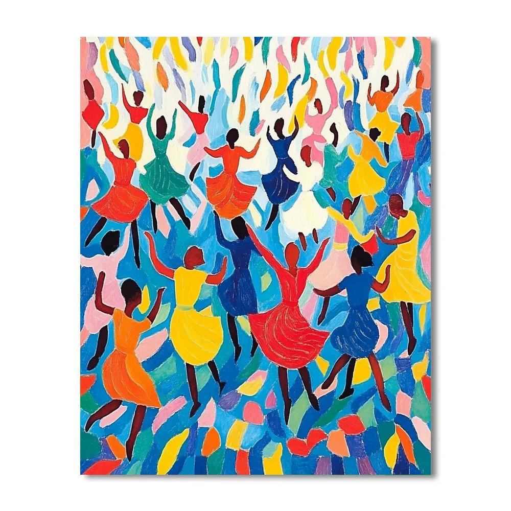 Henri Matisse Inspired Festive Dance Numbered painting kits