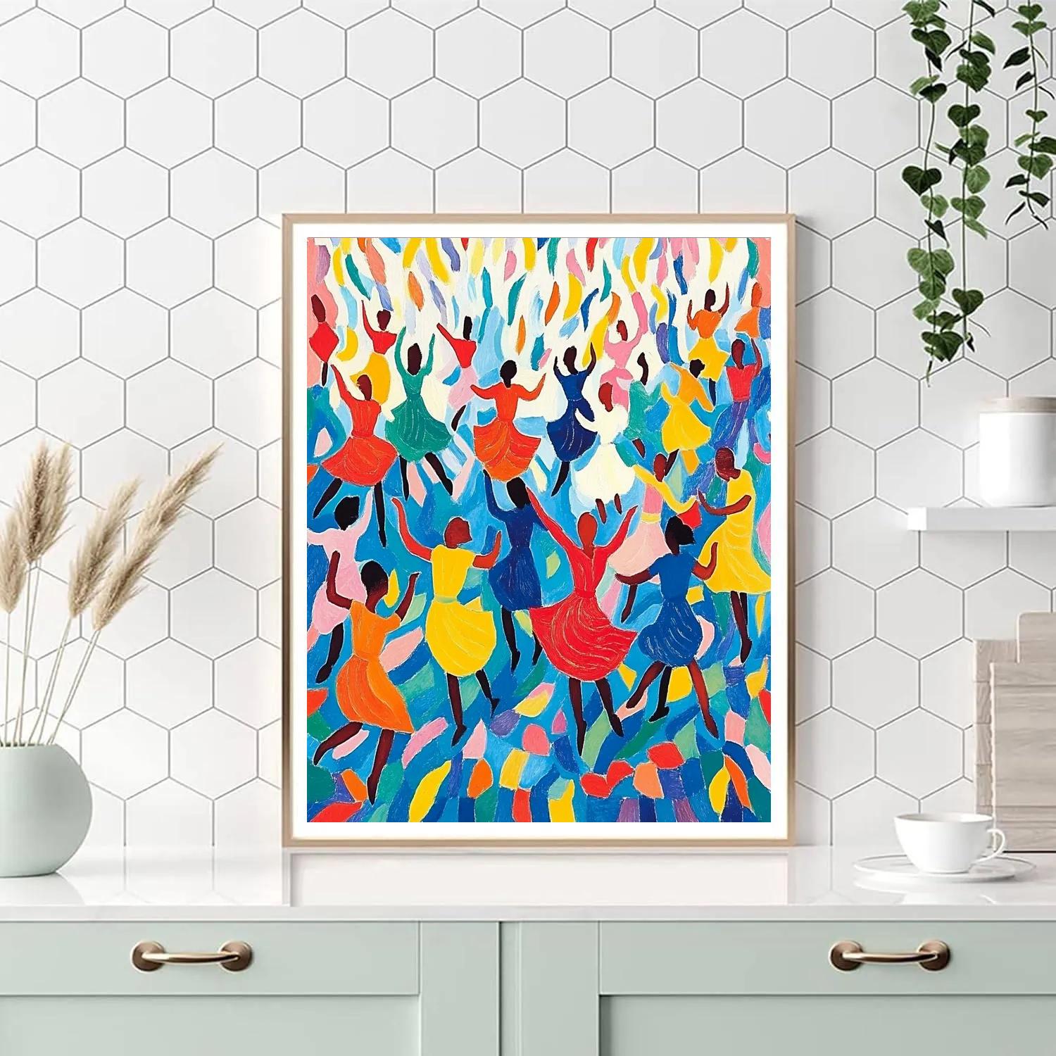 Henri Matisse Inspired Festive Dance Numbered painting kits