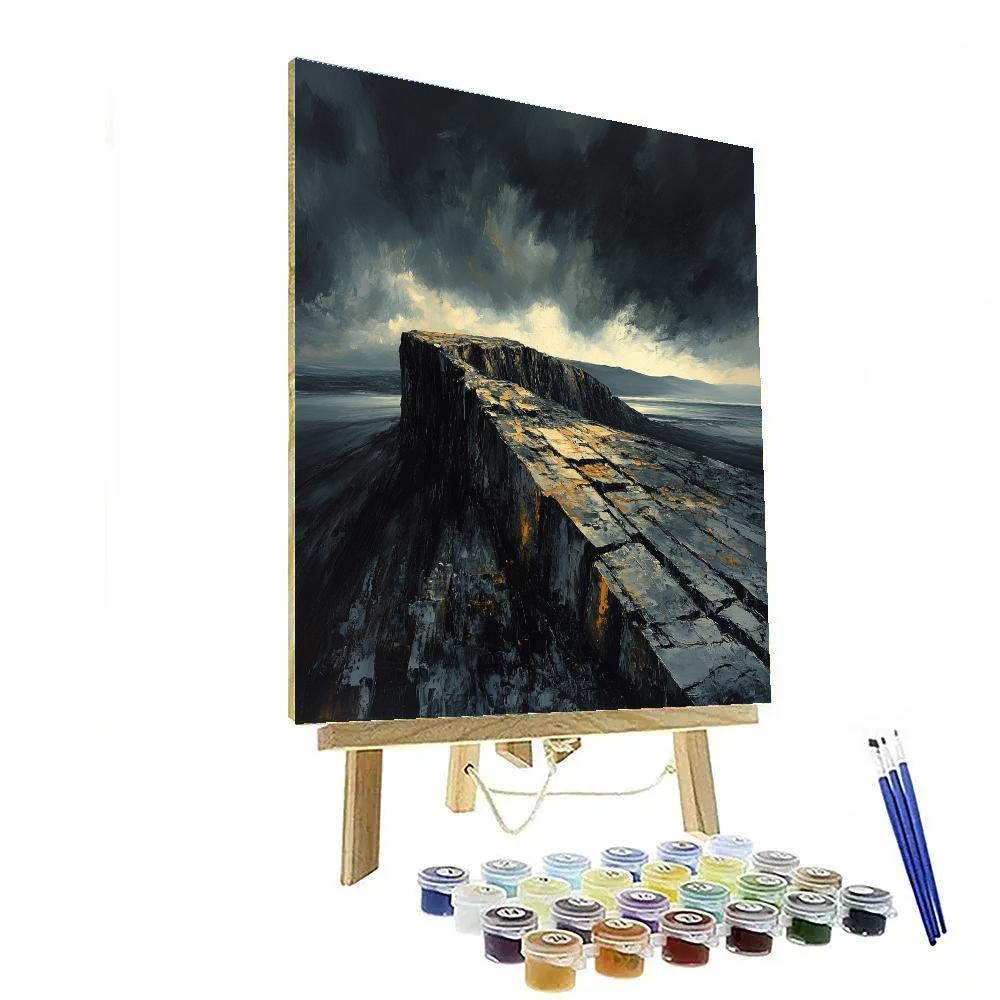 Francisco Goya Inspired Ominous Ridge And Ashen Sky Paint by numbers kits