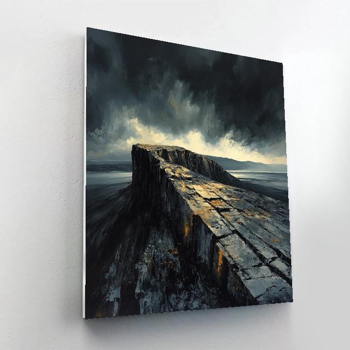 Francisco Goya Inspired Ominous Ridge And Ashen Sky Paint by numbers kits