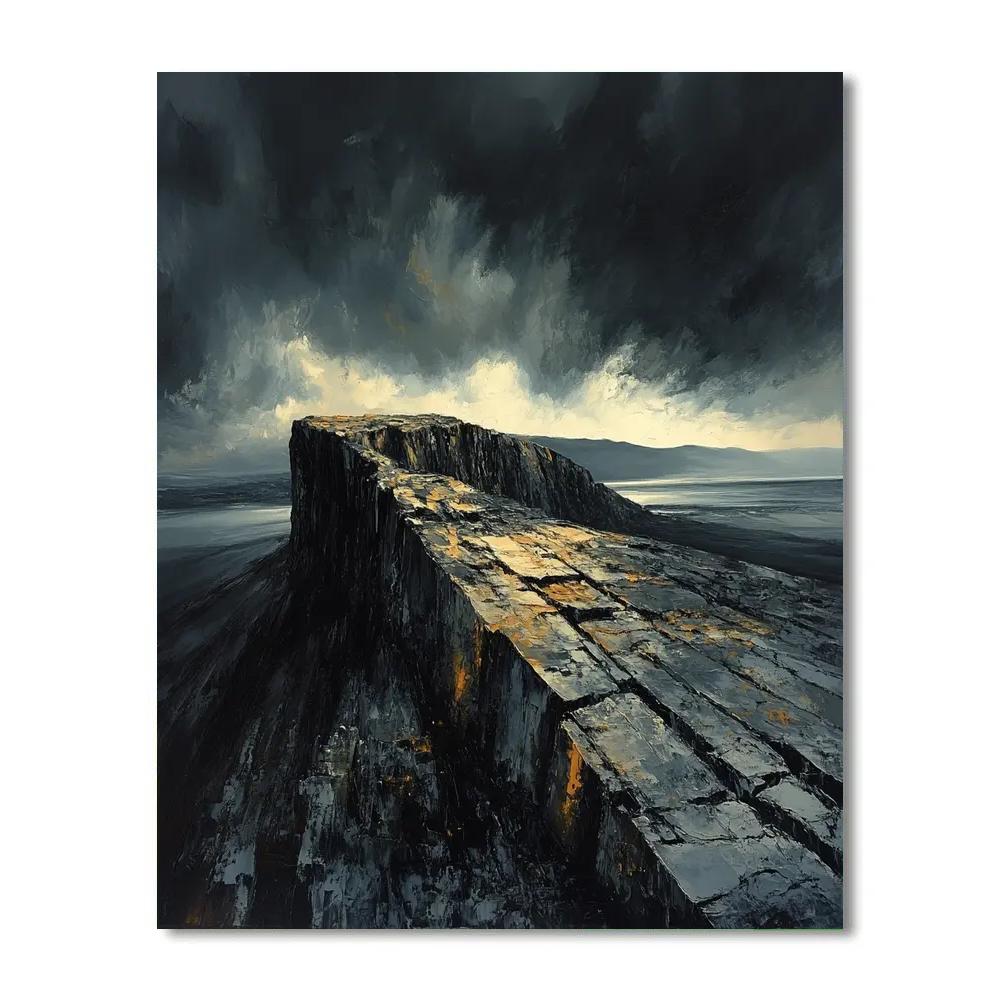 Francisco Goya Inspired Ominous Ridge And Ashen Sky Paint by numbers kits