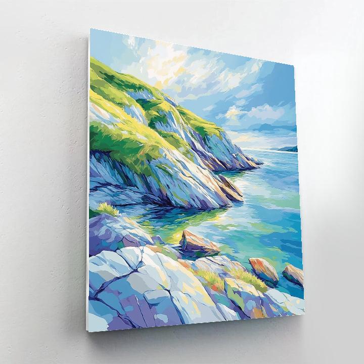 Franklin Carmichael Inspired Spring Ridge And Clear Water Paint by numbers kits