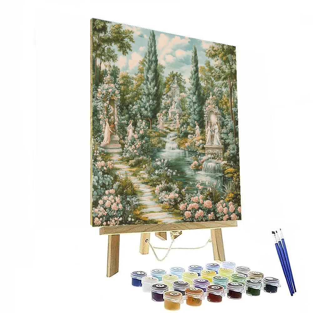 Botticelli Inspired Mythical Garden Numbered painting kits