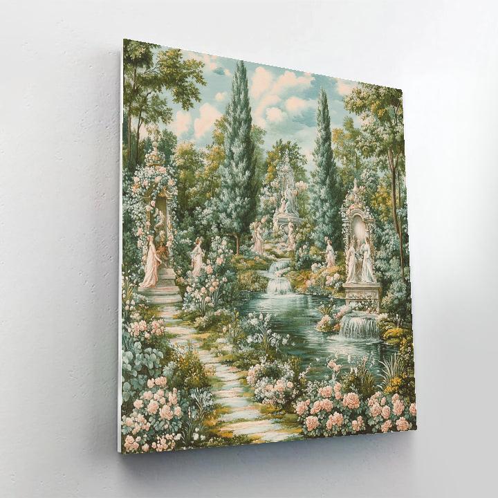 Botticelli Inspired Mythical Garden Numbered painting kits