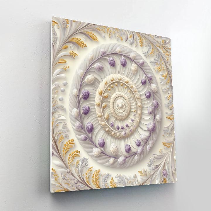 Alphonse Mucha Inspired Whispers Of Time painting number kit