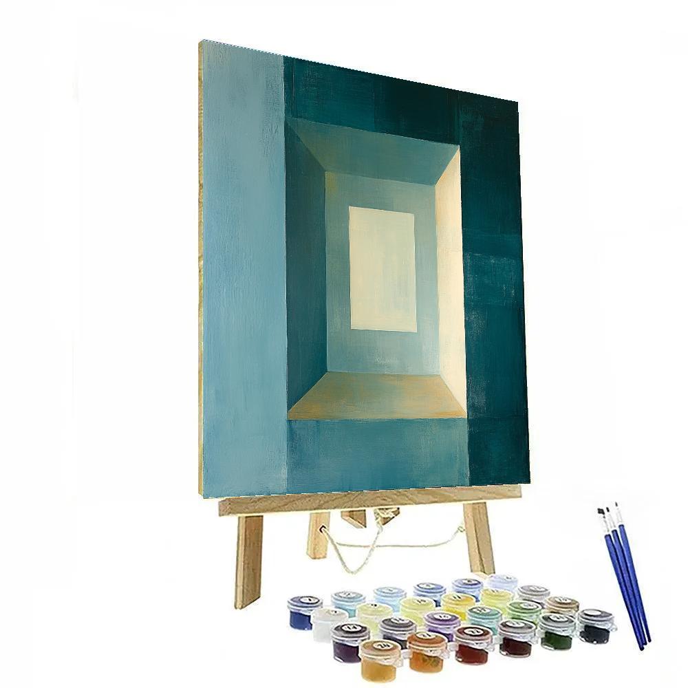 Mark Rothko Inspired Inner Quietude DIY paint by numbers