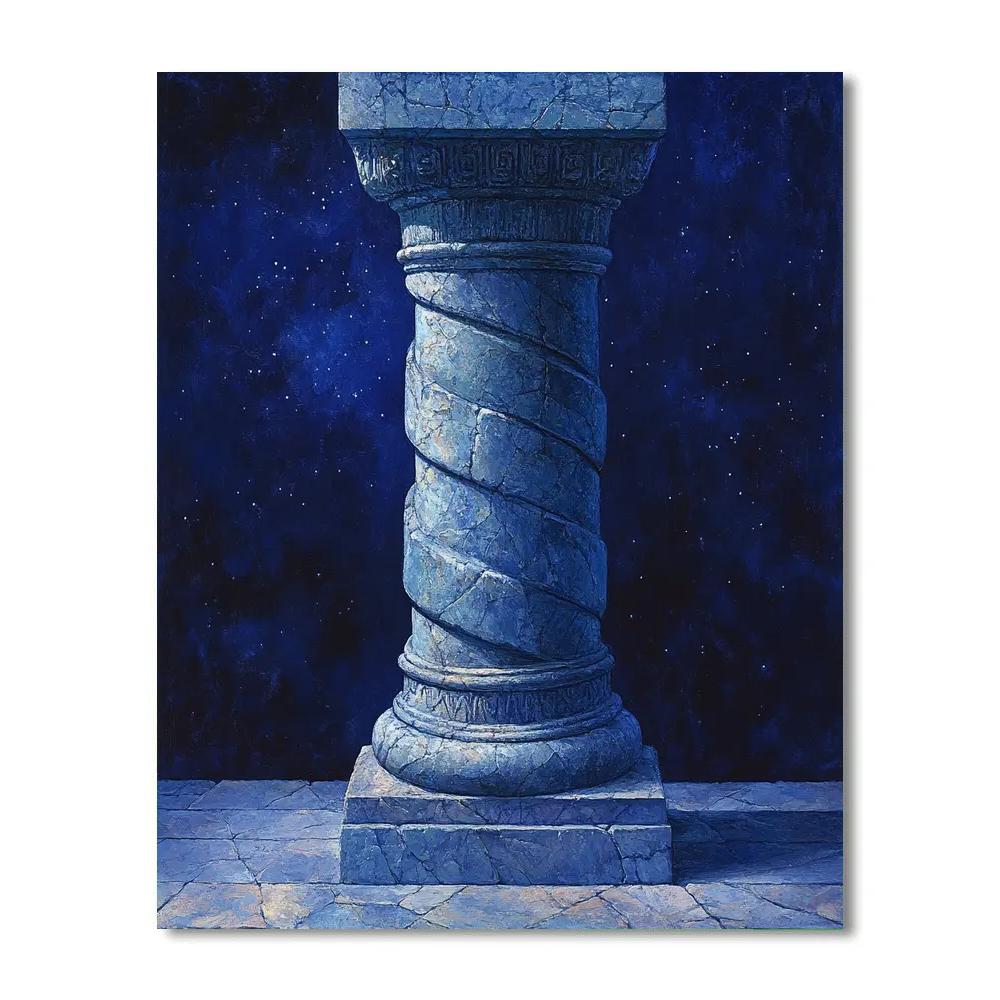 Michelangelo Inspired Aurora Monolith Numbered painting kits