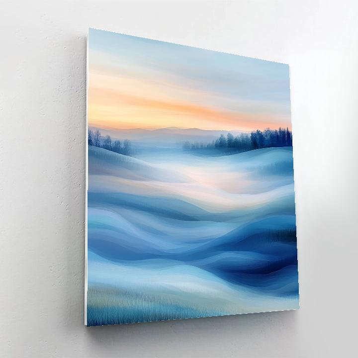 Edgar Degas Inspired Whispering Dawn Mist Number painting