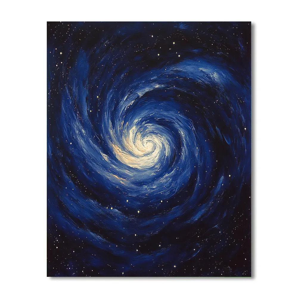 Michelangelo Inspired Celestial Whirl Paint by numbers kits