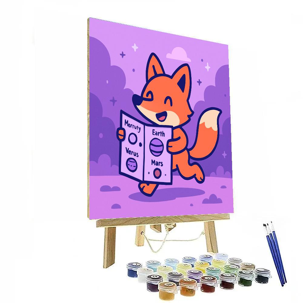 Nebula Playground Fox Paint by numbers kits