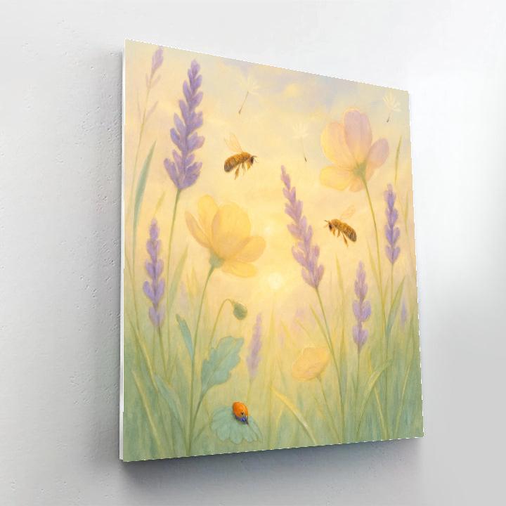 Flower Meadow Whispers Painting by numbers kit