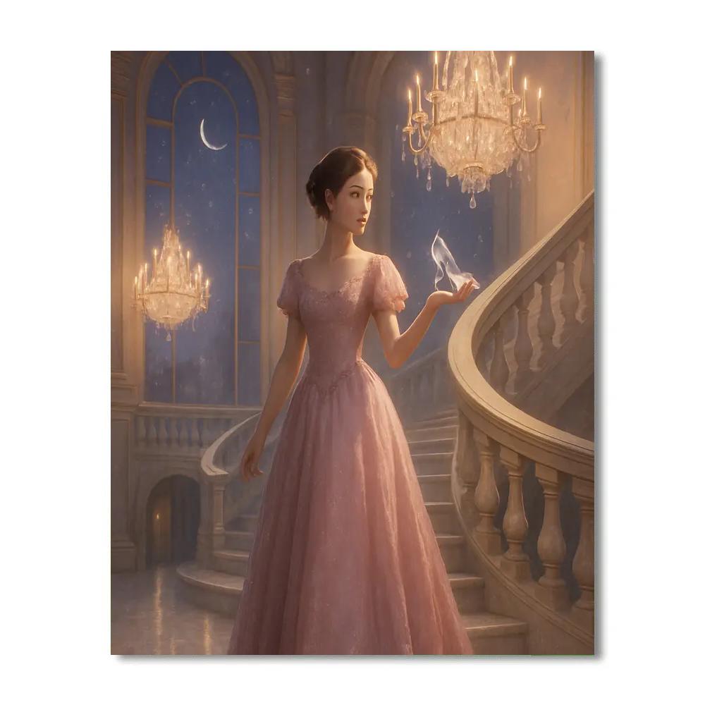 Princess Moonlit Ballroom Number painting