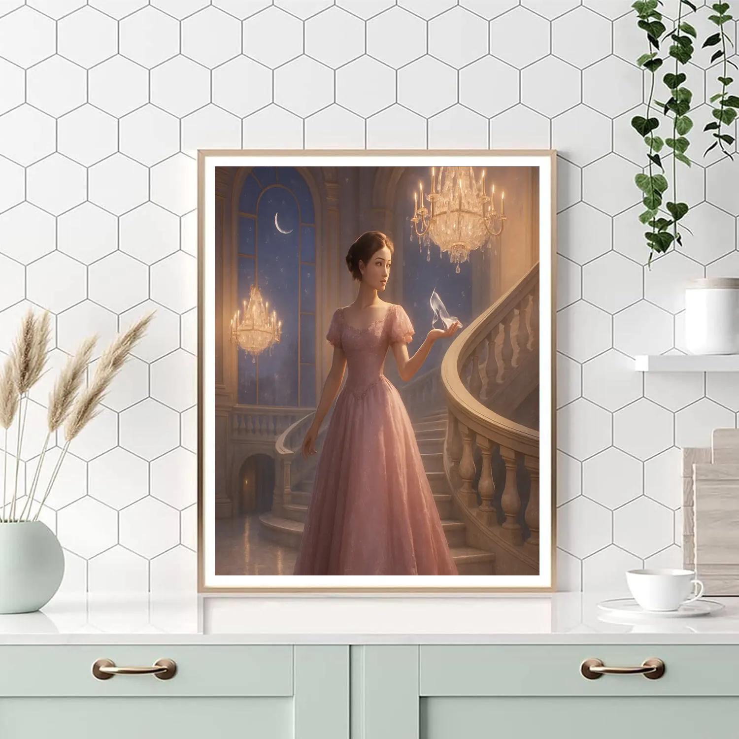 Princess Moonlit Ballroom Number painting