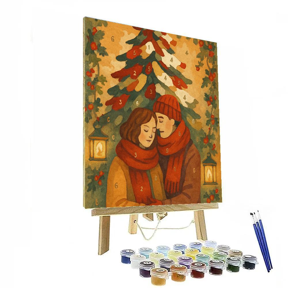 Twilight Evergreen Gathering Number painting