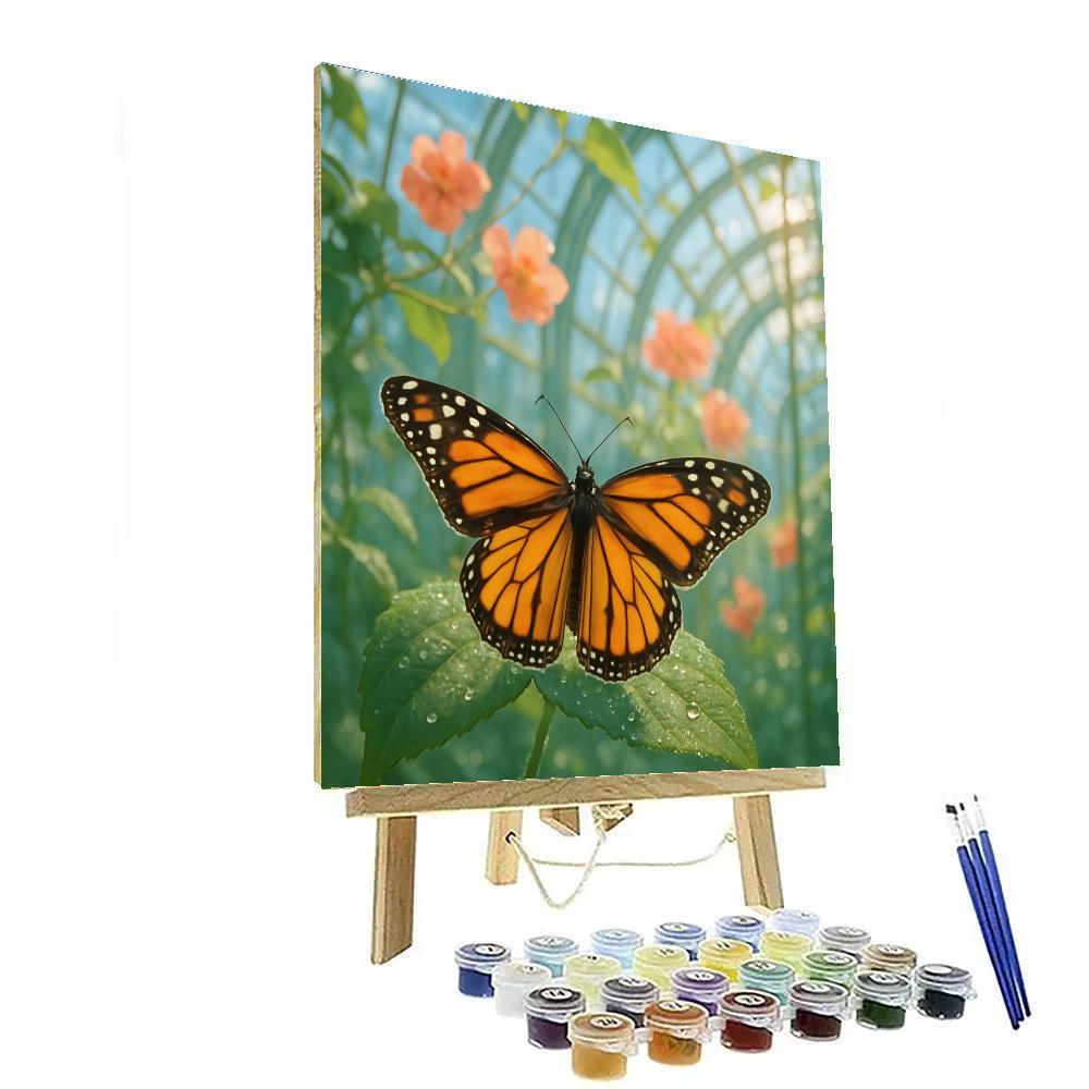 Butterfly Garden Reverie DIY paint by numbers