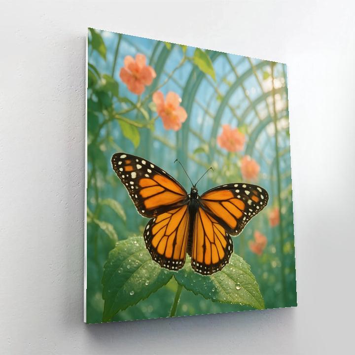 Butterfly Garden Reverie DIY paint by numbers