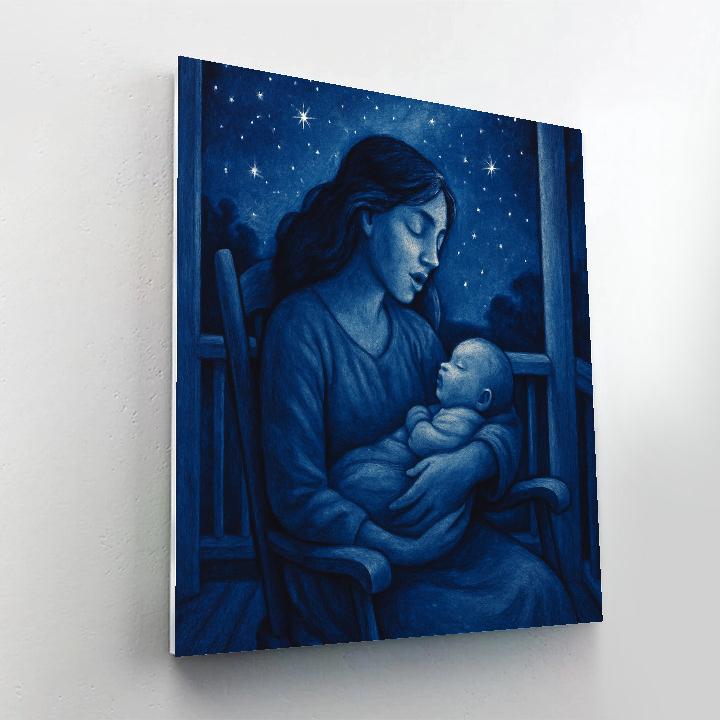 Evening Lullaby Under Stars Paint by numbers art