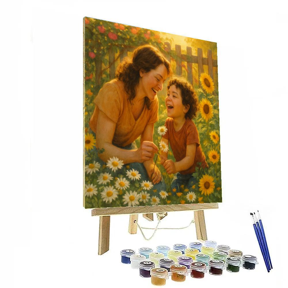 Heartfelt Garden Reunion Number painting