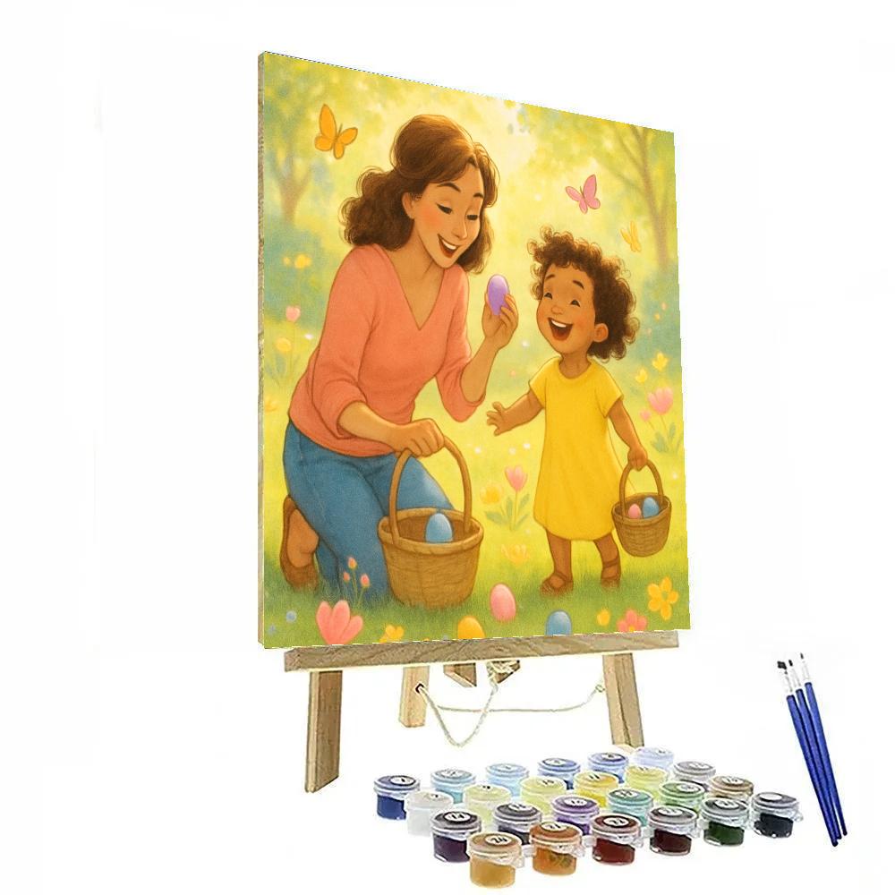 A Mothers Day Treasure Hunt paint by number